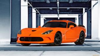 Cars orange dodge viper wallpaper