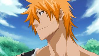 Ichigo orange hair final getsuga tenshou mugetsu wallpaper