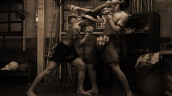 Muay thai martial arts wallpaper