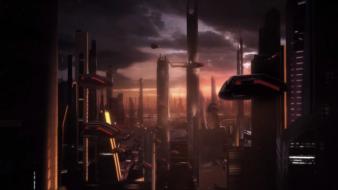 Outer space mass effect screenshots science fiction wallpaper