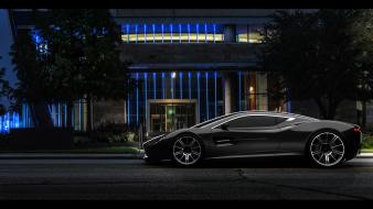 Aston martin dbc black cars design wallpaper