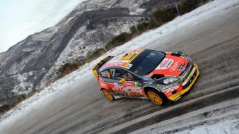 Cars ford rally roads racing wrc monte carlo