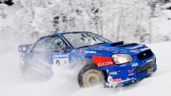 Cars rally racing subaru impreza wallpaper