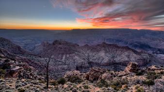 Clouds canyon usa arizona grand wallpaper