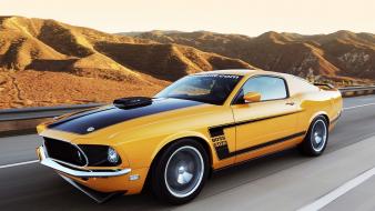 Ford muscle cars 1969 mustang car fastback wallpaper