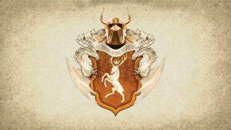 Ice and fire tv series house baratheon wallpaper