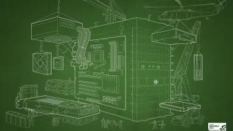 Nvidia pc blueprint geforce wallpaper