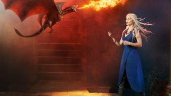 Thrones tv series daenerys targaryen emily clarke wallpaper