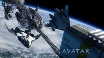 Avatar Movie Space Ships wallpaper