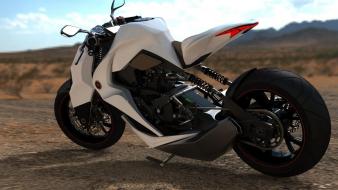 Design hybrid superbike concept art motorbikes izh style wallpaper
