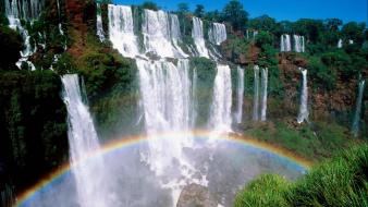 Landscapes nature argentina waterfalls national park wallpaper