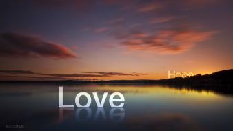 Love Peace Hope wallpaper