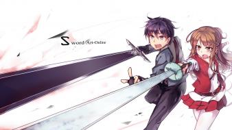 Sword art online yuuki asuna kirigaya kazuto kirito wallpaper