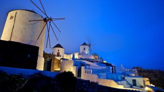 Architecture buildings greece evening mediterranean