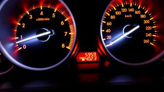 Cars speedometer