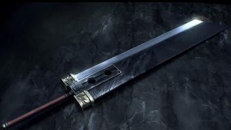 Final fantasy vii video games swords wallpaper