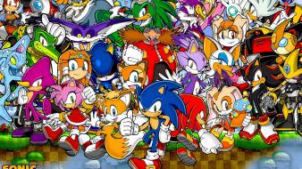 Hedgehog video games friends game characters team wallpaper