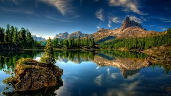 Landscapes nature lakes scene