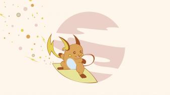 Pokemon video games surfing raichu