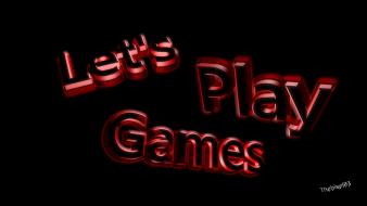 Video games black red background colors play wallpaper