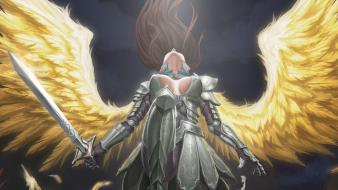 Angels fantasy art artwork wallpaper