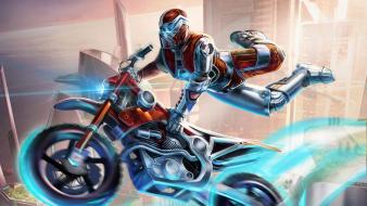 Artwork motorbikes trials fusion