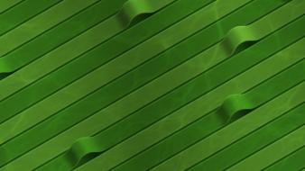 Green abstract lines wallpaper