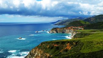 Landscapes nature california oceanscape wallpaper