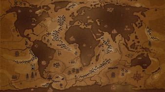 Maps world map wallpaper