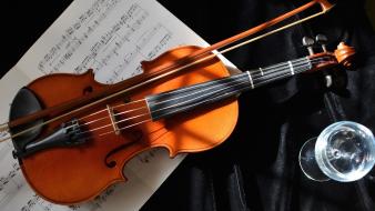 Music violins wallpaper