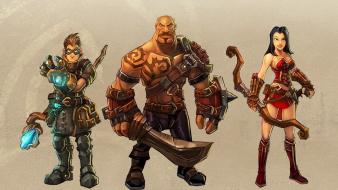 Team destroyer alchemist torchlight characters vanquisher wallpaper