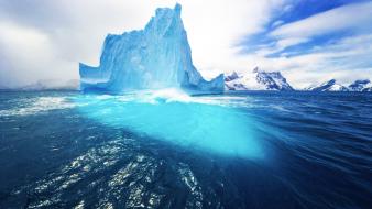 Water ice nature frost iceberg wallpaper