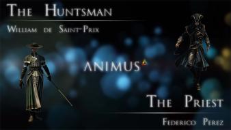 Assassins creed priest 3 the hunter entertainment wallpaper
