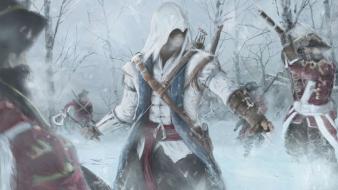 Creed revelations connor kenway assasins 3 art wallpaper