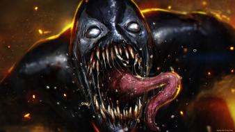 Horror monsters comics venom creatures artwork marvel wallpaper