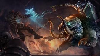 League of legends frost moba sejuani game wallpaper
