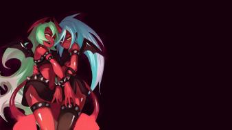 Panty and stocking with garterbelt kneesocks (character) scanty wallpaper