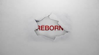Red gray reborn simple background wallpaper
