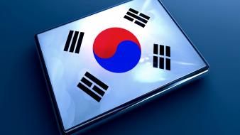 Flags korea south wallpaper