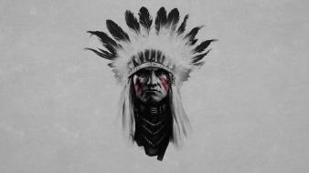 Indian chief head