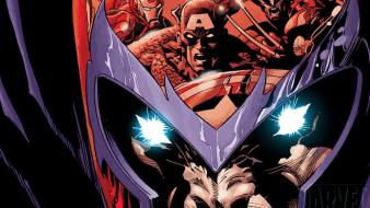 Marvel comics new avengers reflections glowing eyes wallpaper