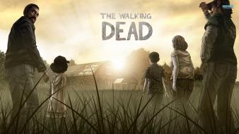 Video games walking dead the posters screens wallpaper