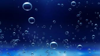 Water bubbles background wallpaper