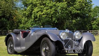 1938 jaguar ss 100 cars classic wallpaper