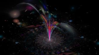 Abstract backgrounds colors digital art fountain wallpaper