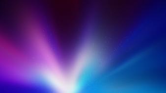Abstract minimalistic aurora particles mac wallpaper