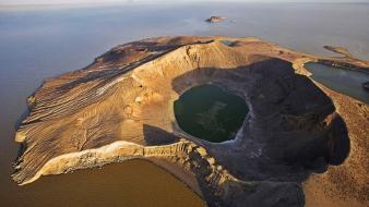 Africa kenya bay crater go wallpaper