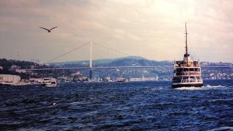 Bosphorus bridge istanbul bridges cities wallpaper