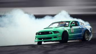 Cars ford mustang drift