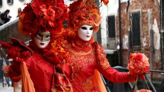 Costume venice masks karneval wallpaper